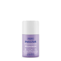 Roll on Antitranspirante Algabo  Pure & Soft X 60 Ml