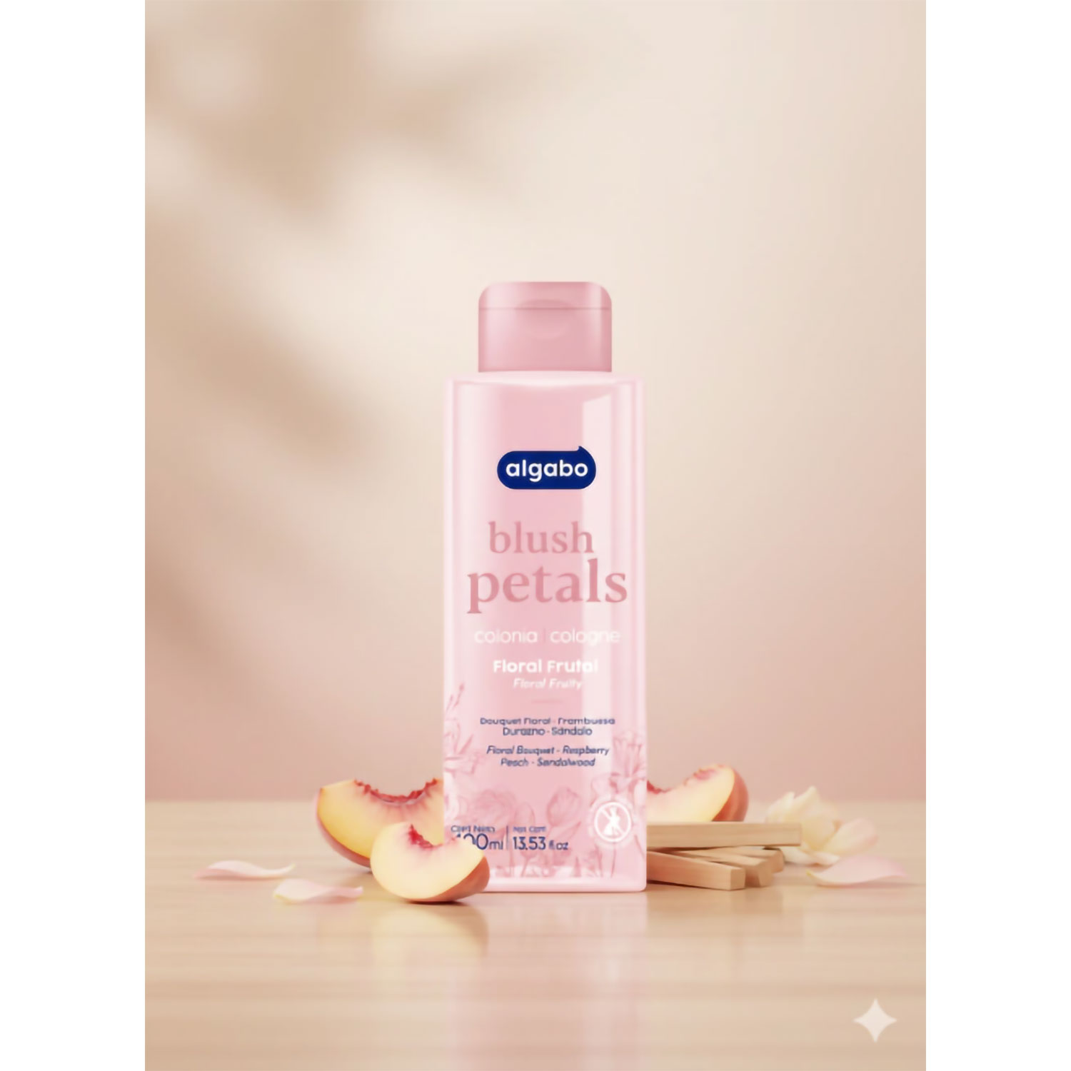 Colonia Algabo Blush Peteals X 400 Ml - Imagen 2