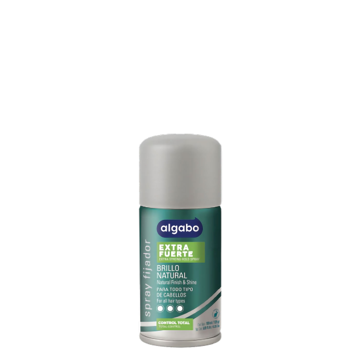 Spray Fijador Algabo Brillo Natural Extra Fuerte X 180 Ml