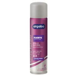 Spray Fijador Algabo Brillo Natural Fuerte X 390 Ml