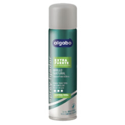 Spray Fijador Algabo Brillo Natural Extra Fuerte X 390 Ml