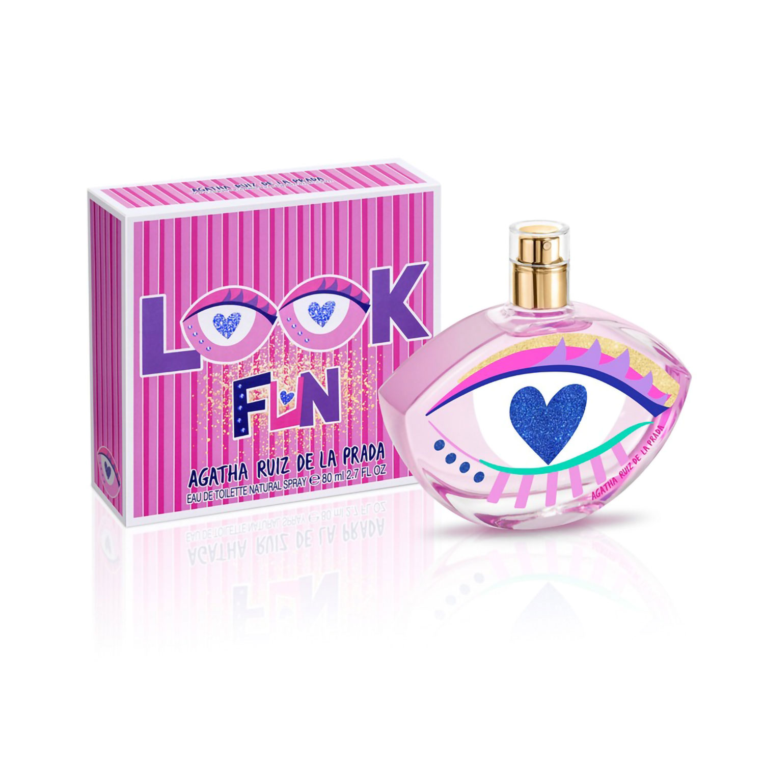 Perfume Agatha Ruiz de la Prada Look Fun X 80 Ml - Imagen 2