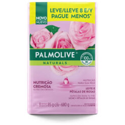 Jabones de Tocador Palmolive  Petalos Y Rosas X 8 U