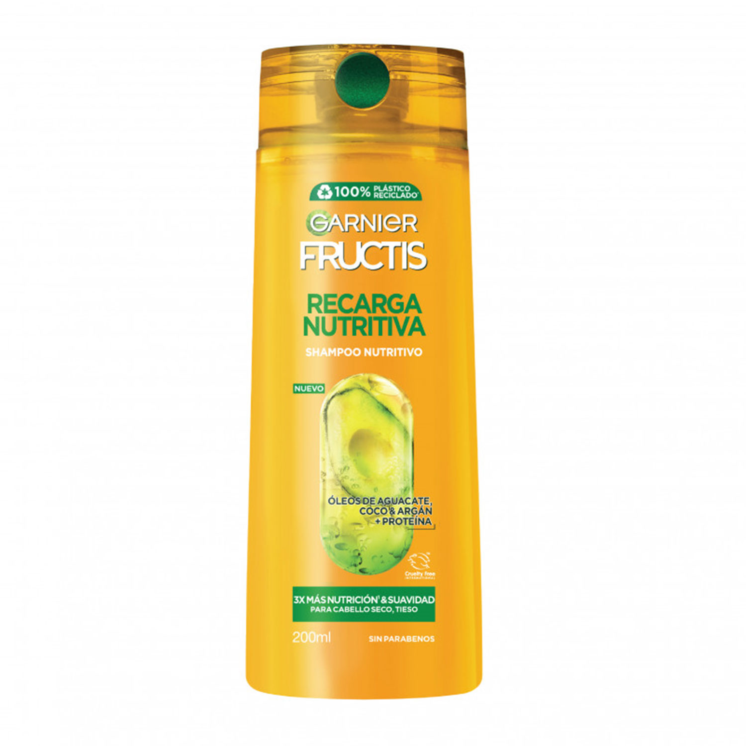 Shampoo Fructis Oil Repair Recarga Nutritiva X 200 Ml