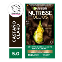 Alternative view of Tintura Permanente en Kit Nutrisse Oleos Sin Amoníaco 5,0 Castaño Claro X 1 U