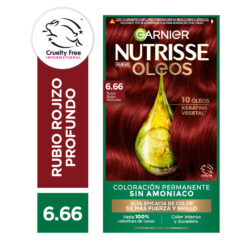 Alternative view of Tintura Permanente en Kit Nutrisse Oleos Sin Amoníaco 6,66 Rubio Rojizo X 1 U
