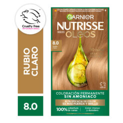 Alternative view of Tintura Permanente en Kit Nutrisse Oleos Sin Amoníaco 8,0 Rubio Claro X 1 U
