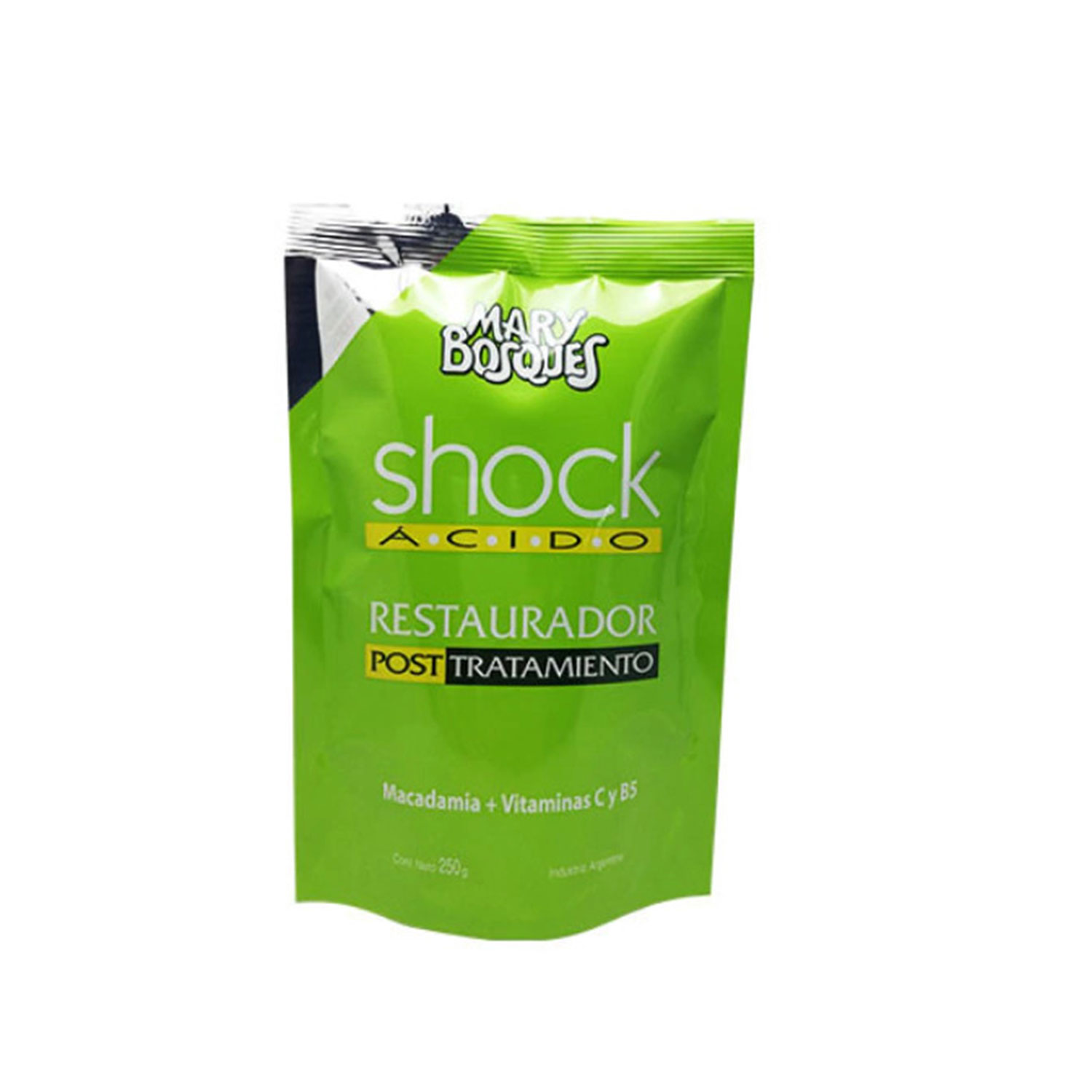 Tratamiento Capilar Mary Bosques Shock Acido X 250 Ml