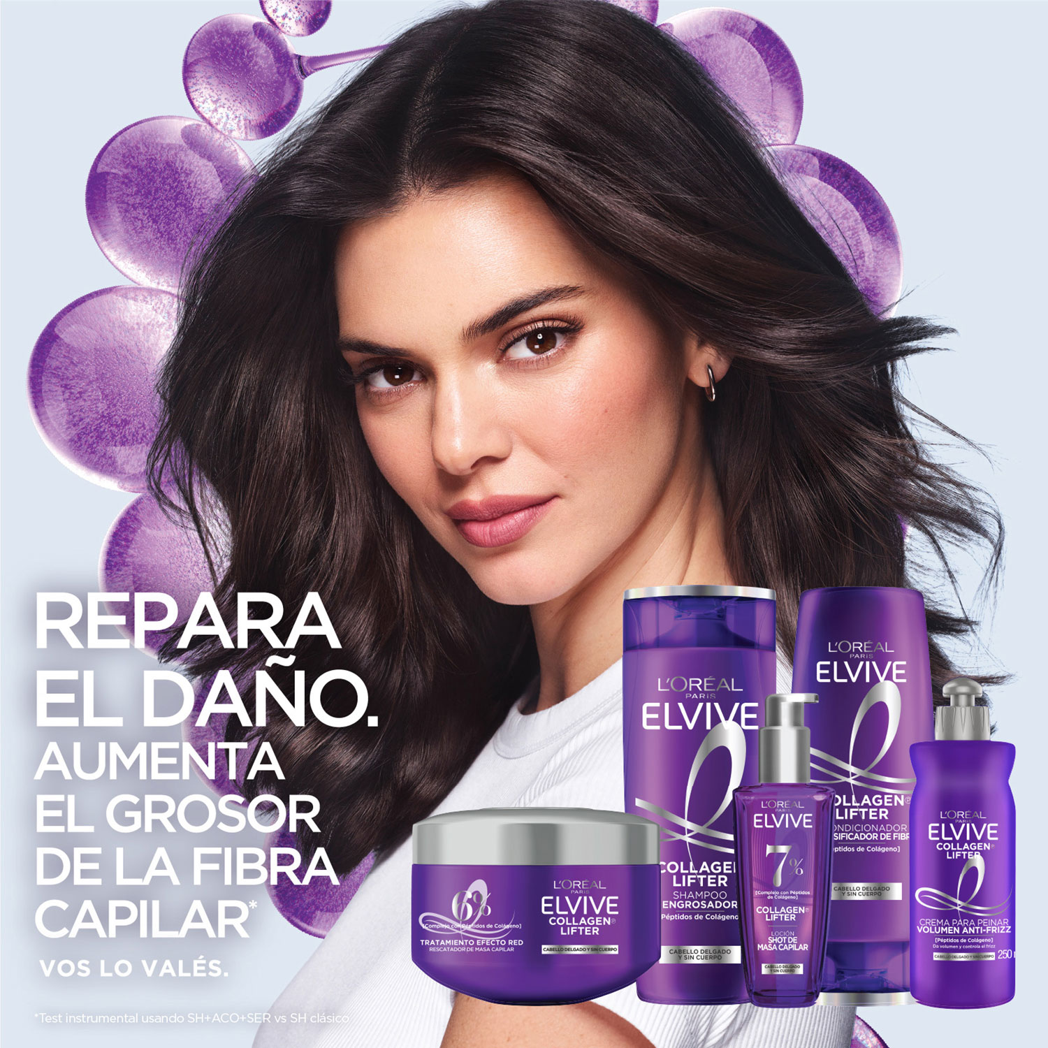 Exhibidor Cuidado Capilar Elvive Collagen Lifter X 14 U - Imagen 3