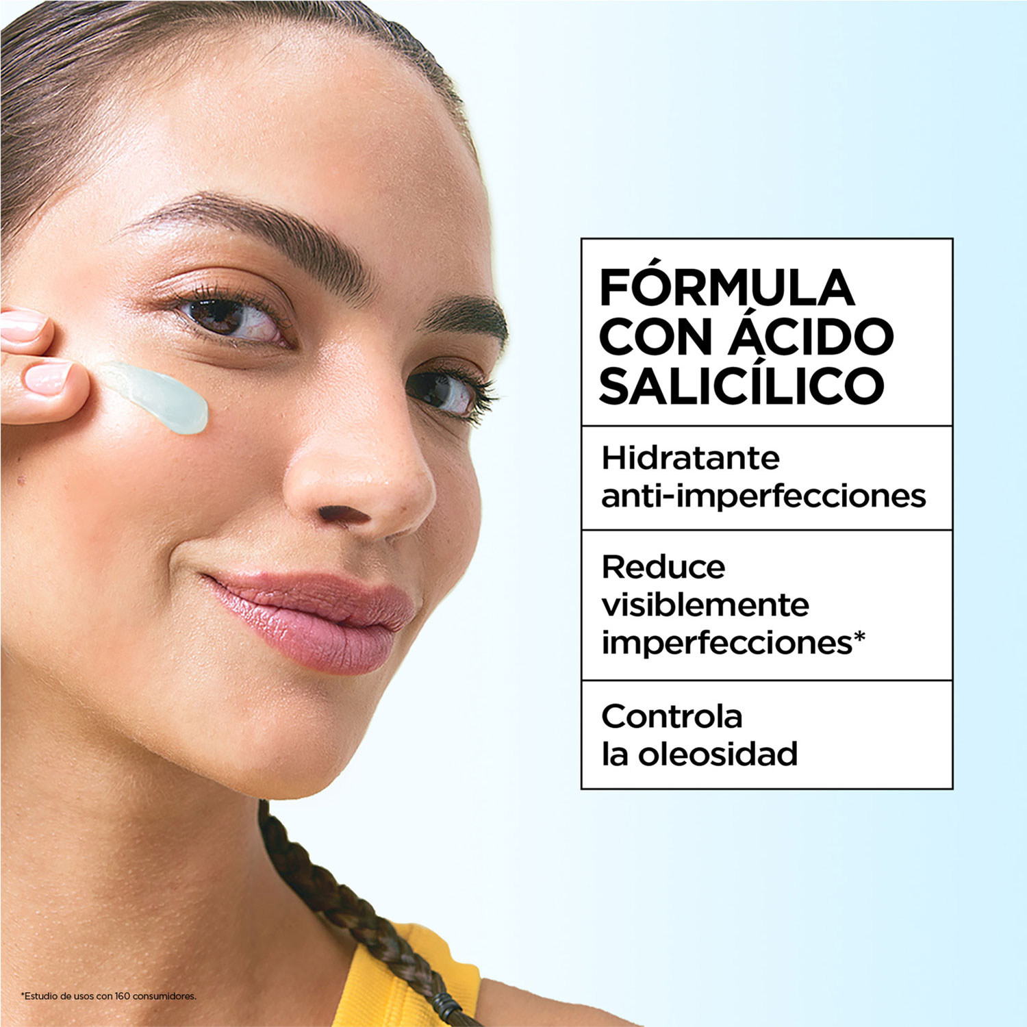 Crema facial Hidratante Garnier Salicílico X 85 Gr - Imagen 8