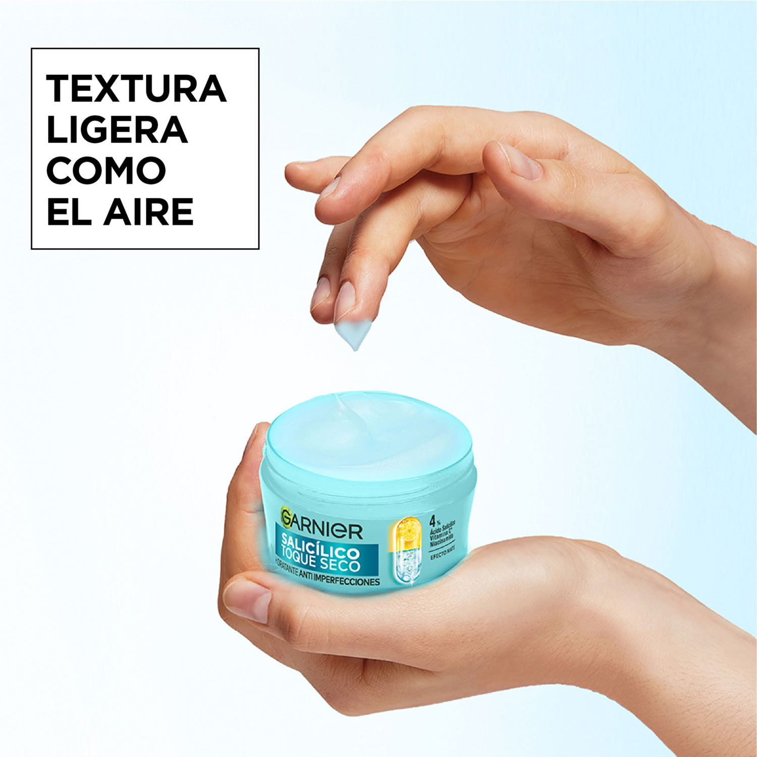 Crema facial Hidratante Garnier Salicílico X 85 Gr - Imagen 9