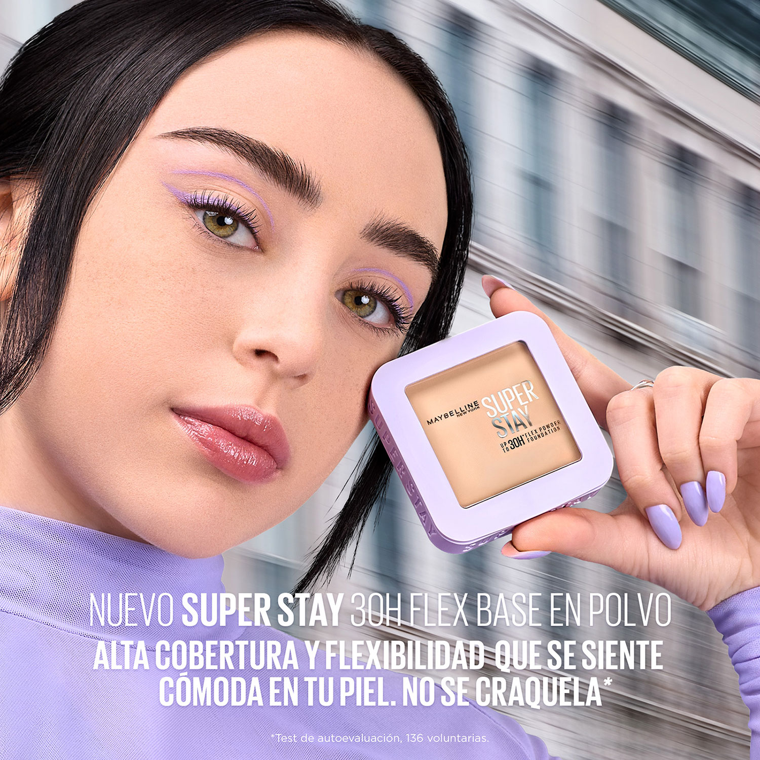 Base de maquillaje en Polvo Maybelline Super Stay 30 hs Flex 120 X 1 U - Imagen 10