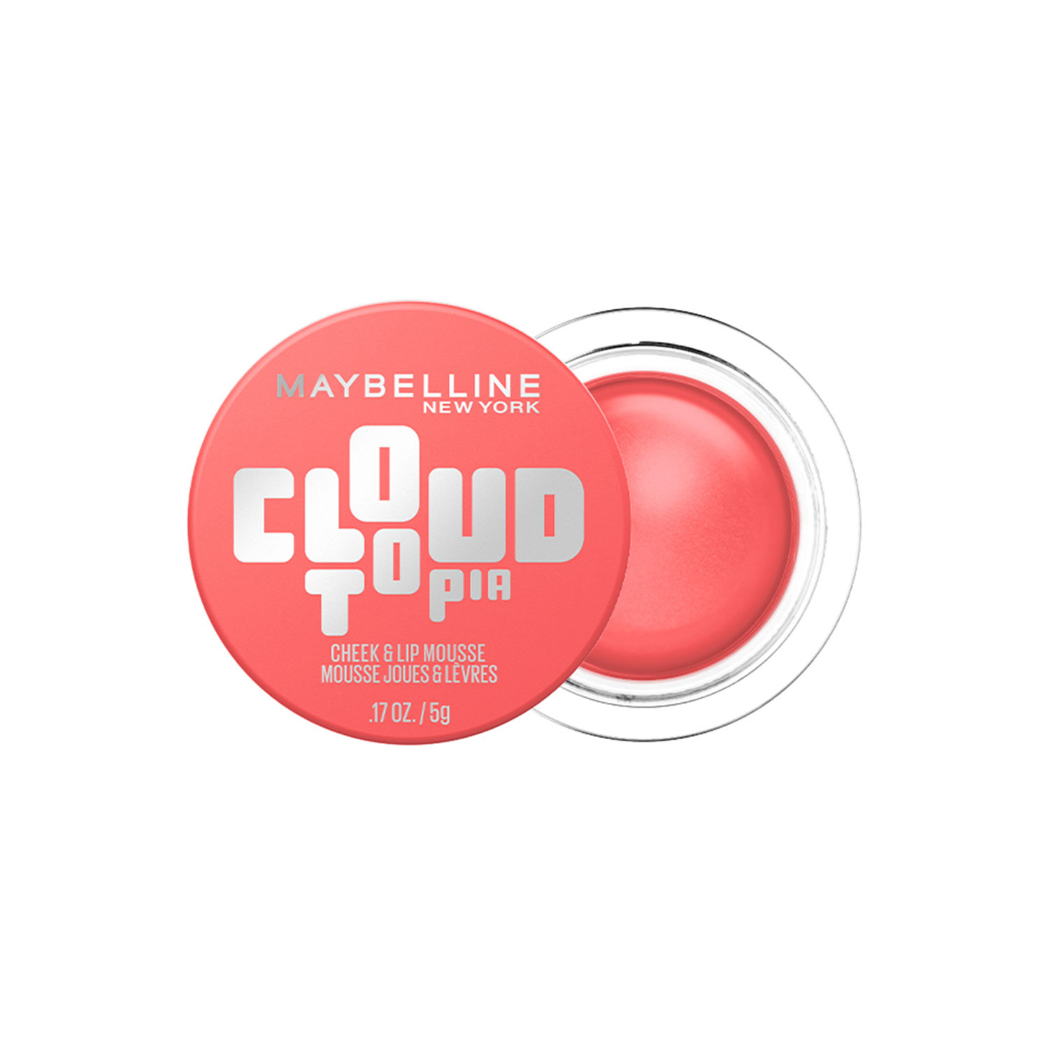 Rubor en Mousse Maybelline Cloudtopia Coral Illusion X 5 Gr - Imagen 3