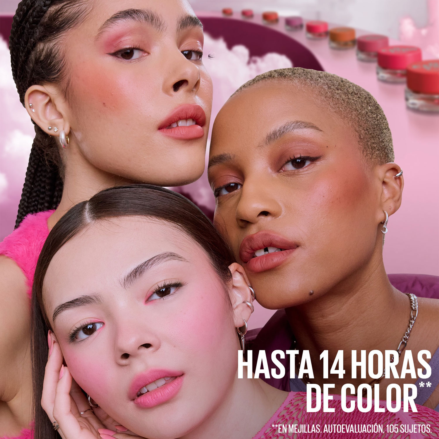 Rubor en Mousse Maybelline Cloudtopia Dreamy Dawn X 5 Gr - Imagen 10