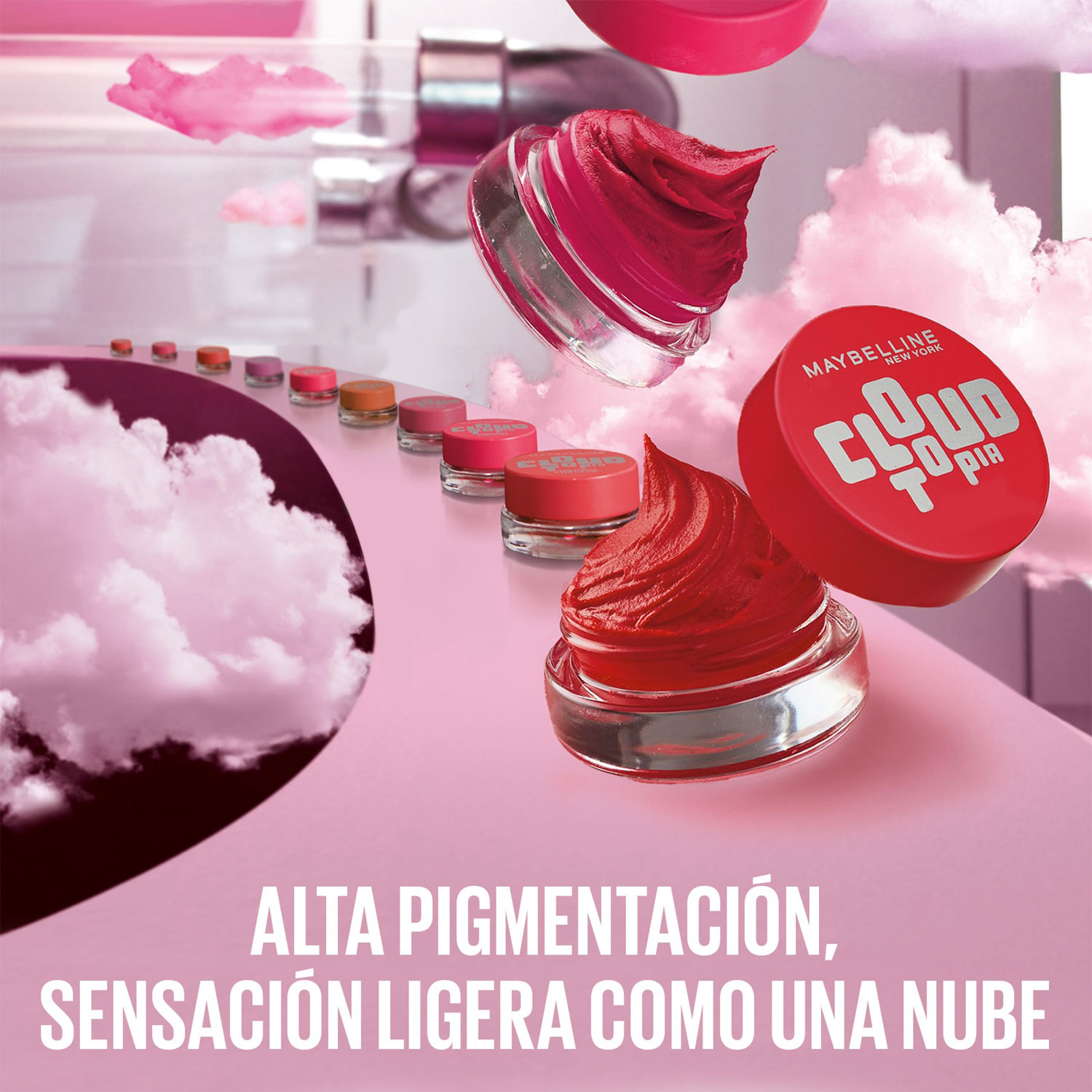 Rubor en Mousse Maybelline Cloudtopia Moonlit Rose X 5 Gr - Imagen 6