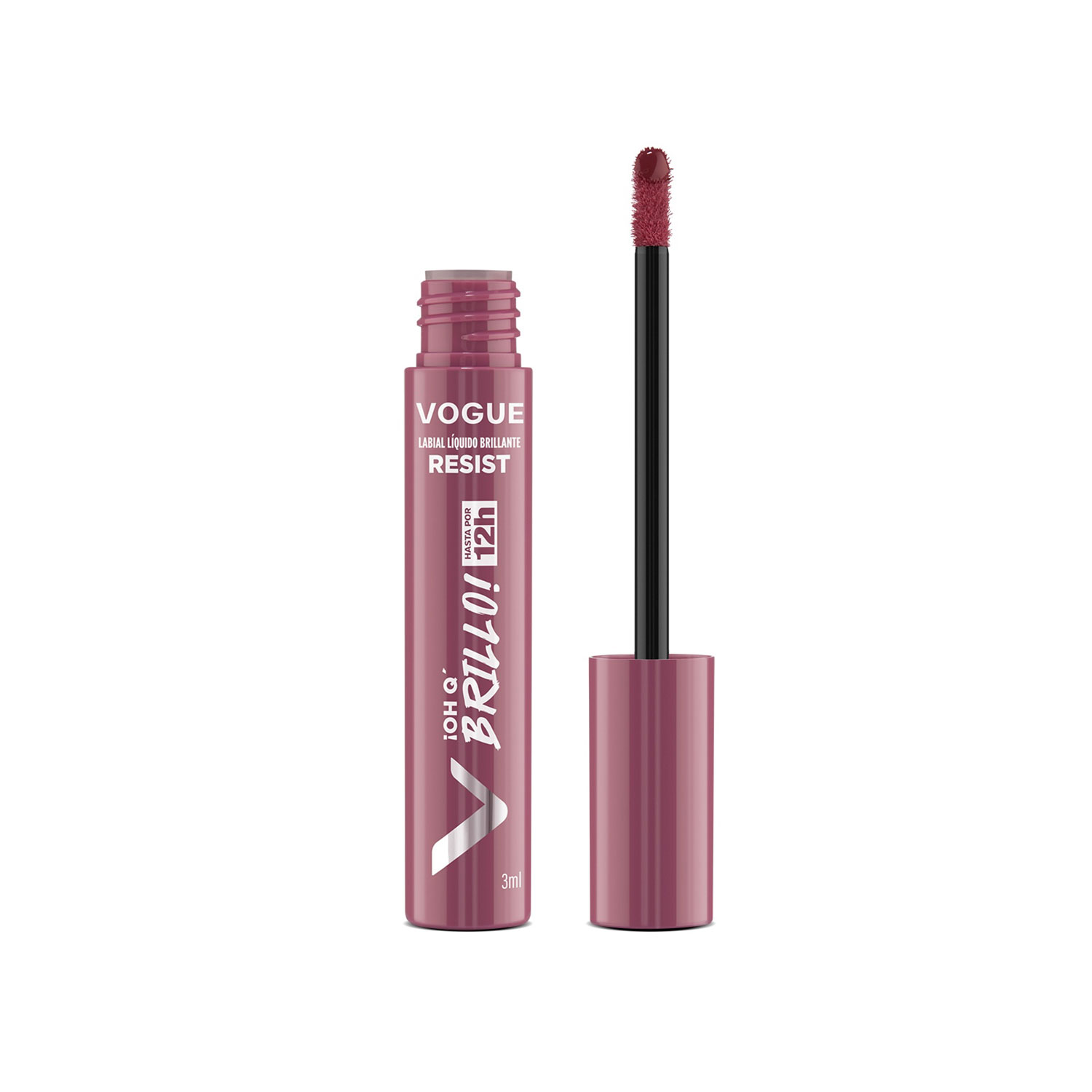 Labial Líquido Vogue ¡Oh Q' Brillo! Bacana X 1 U - Imagen 2
