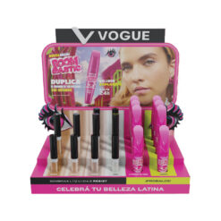 Exhibidor Máscara de Pestañas + Sombra Líquida Vogue Boombastic  X 12 U