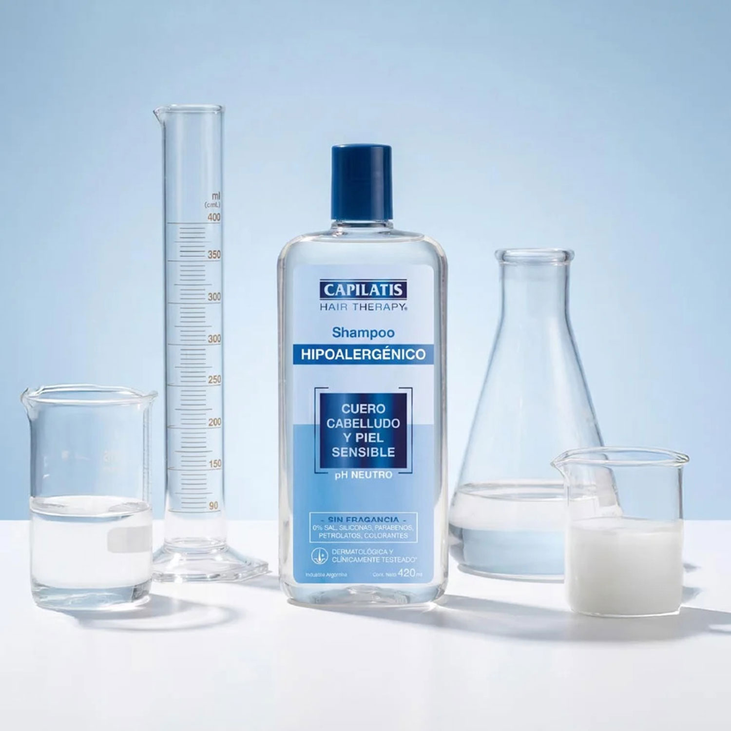 Shampoo Capilatis Hipoalergénico X 420 Ml - Imagen 2