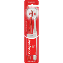 Cepillos de Dientes Colgate  Brillant White X 2 U