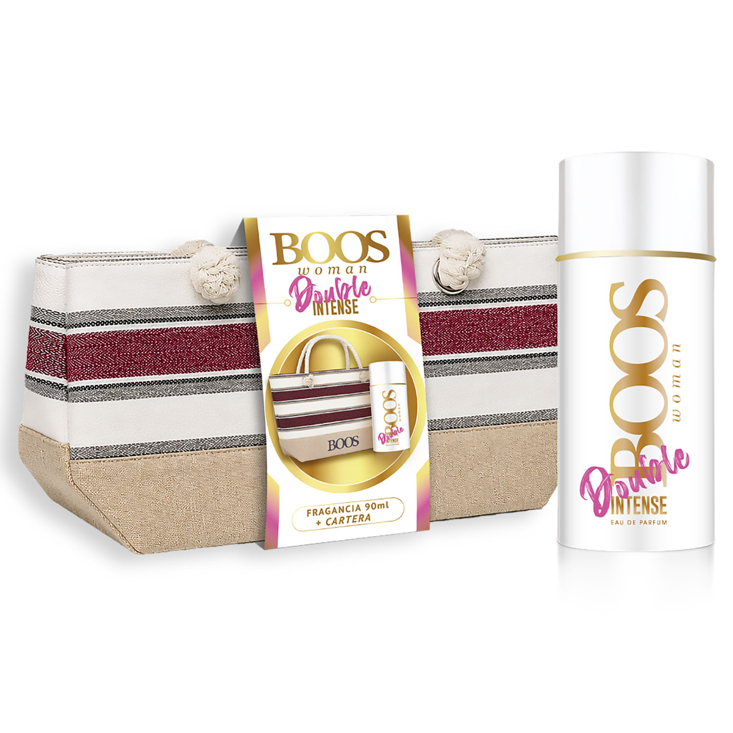 Perfume + Cartera Boos Intense Double X 1 U - Imagen 2
