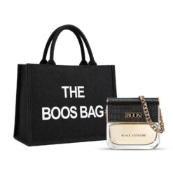 Perfume + Tote Bag Boos Extreme Black X 1 U