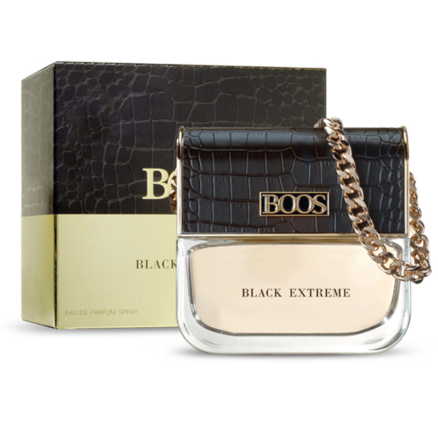 Perfume + Tote Bag Boos Extreme Black X 1 U - Imagen 2