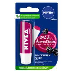 Bálsamo Labial Nivea By Labello BlackBerry Shine X 1 U